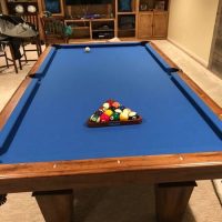 8ft. Pool Table With Ping Pong