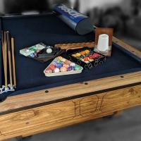 American Pool Table - 8' 3pc Slate