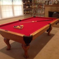 Custom Golden West Pool Table and Accessories